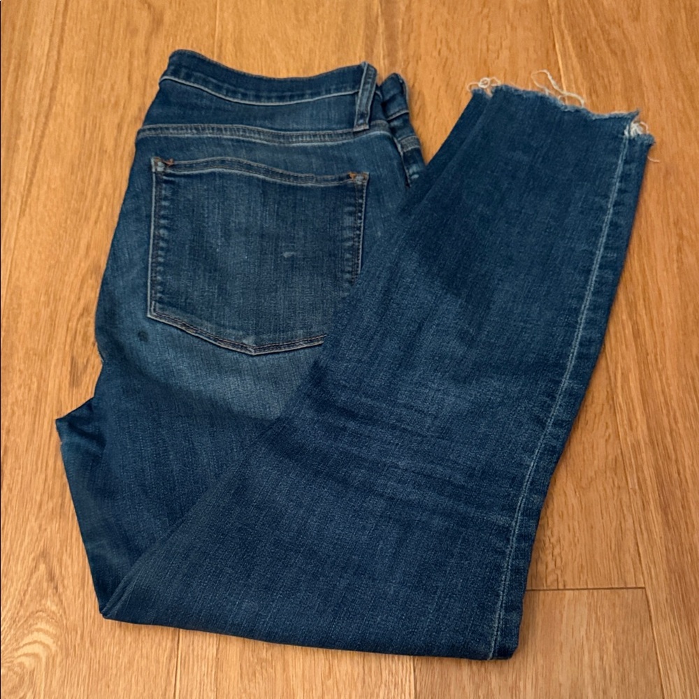 J. Crew Women's Skinny Jeans - Dark Blue